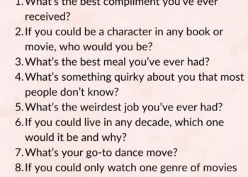 good speed dating questions