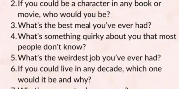 good speed dating questions
