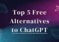 “chatgpt alternatives free”