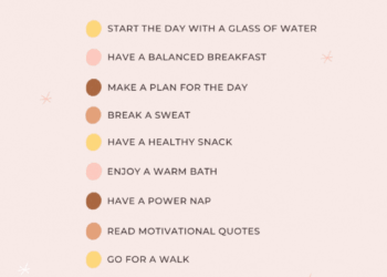 self-care routine checklist