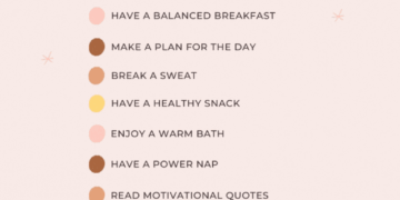 self-care routine checklist
