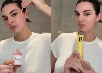 Celebrity skincare routine