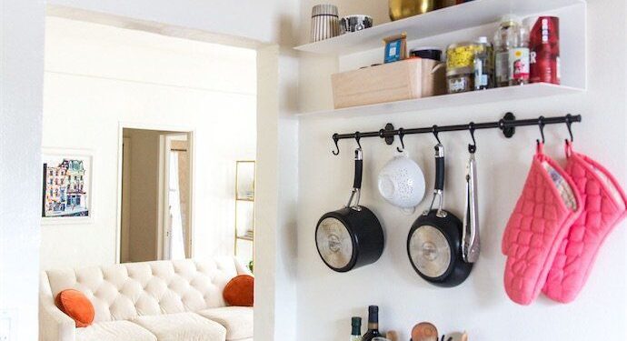 small apartment storage hacks