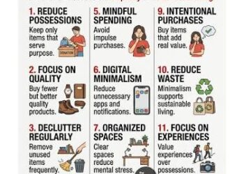 Minimalist living guide