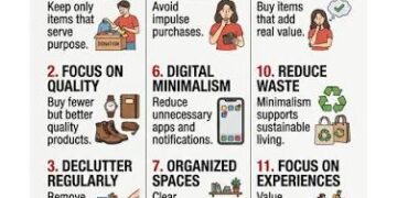 Minimalist living guide