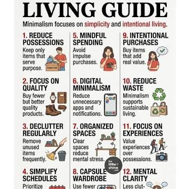 Minimalist living guide