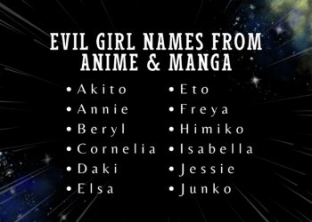 evil japanese names female