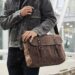 mens canvas messenger bag