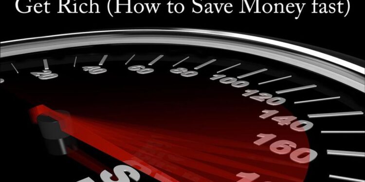 how to save money fast