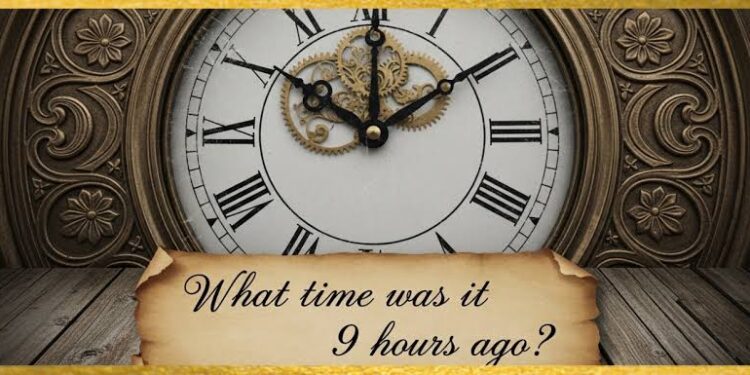 what time was it 9 hours ago central time